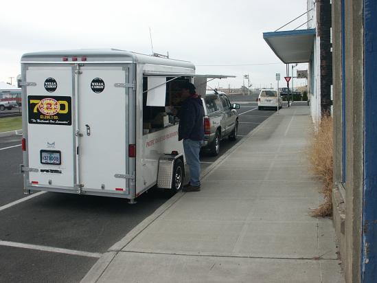 PRPA concessions trailer in Ritzville WA