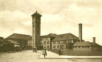 1901 Postcard of Portland's Union Depot